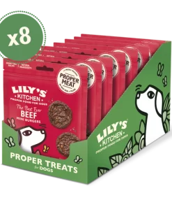 Lily’s Kitchen - The Best Ever Beef Mini Burgers (8 X 70g)